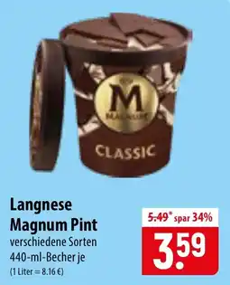 Famila Nord Ost Langnese Magnum Pint Classic Angebot