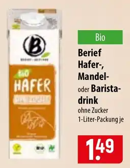 Famila Nord Ost Berief Hafer- oder Barista-drink Angebot
