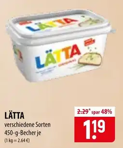 Famila Nord Ost LÄTTA Angebot