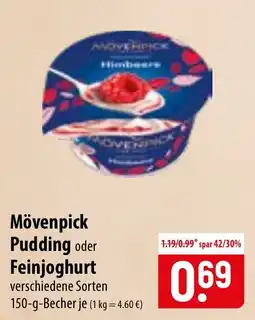 Famila Nord Ost Mövenpick Pudding oder Feinjoghurt Angebot