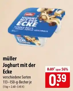 Famila Nord Ost müller Joghurt mit der Ecke Angebot