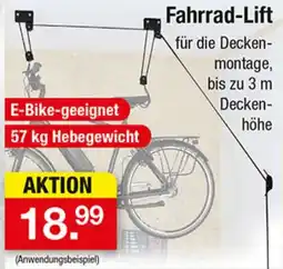 Zimmermann Fahrrad-Lift Angebot