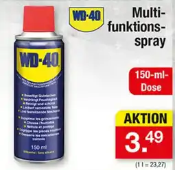 Zimmermann WD-40 Multifunktionsspray Angebot