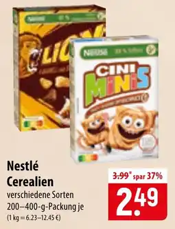 Famila Nord Ost Nestlé Cerealien Angebot