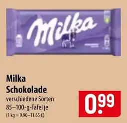 Famila Nord Ost Milka Schokolade Angebot