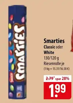 Famila Nord Ost Smarties Classic oder White Angebot
