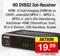 Zimmermann HD DVBS2 Sat-Receiver DENVER Angebot