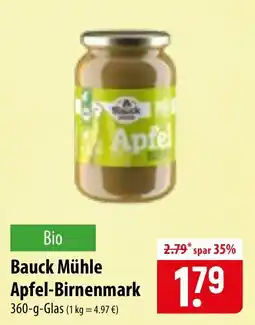 Famila Nord Ost Bauck Mühle Apfel-Birnenmark Angebot