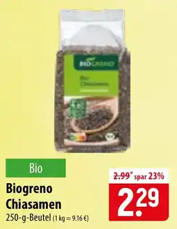 Famila Nord Ost Biogreno Chiasamen Angebot
