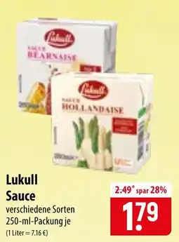 Famila Nord Ost Lukull Sauce Angebot