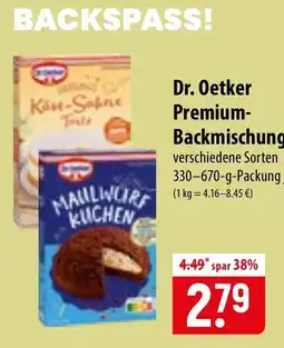 Famila Nord Ost Dr. Oetker Premium-Backmischung Angebot