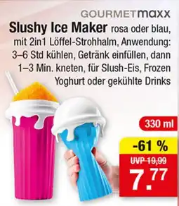 Zimmermann GOURMETmaxx Slushy Ice Maker Angebot