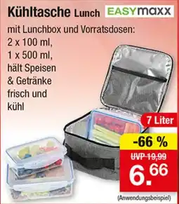 Zimmermann Kühltasche Lunch EASYmaxx Angebot