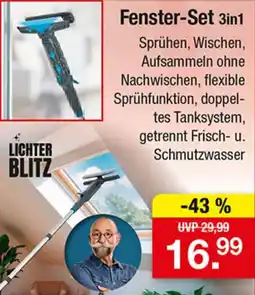 Zimmermann Fenster-Set 3in1 Angebot