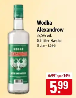 Famila Nord Ost Wodka Alexandrow Angebot