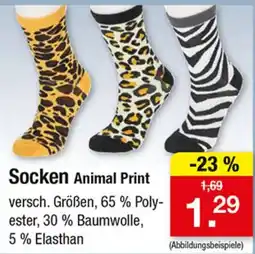 Zimmermann Socken Animal Print Angebot