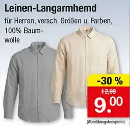 Zimmermann Leinen-Langarmhemd Angebot