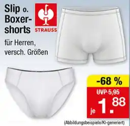 Zimmermann Slip o. Boxershorts STRAUSS Angebot