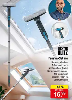 Zimmermann Lichter Blitz Fenster-Set 3in1 Angebot