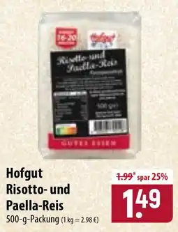 Famila Nord Ost Hofgut Risotto- und Paella-Reis Angebot