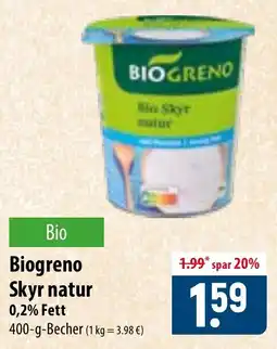 Famila Nord Ost Biogreno Skyr natur Angebot