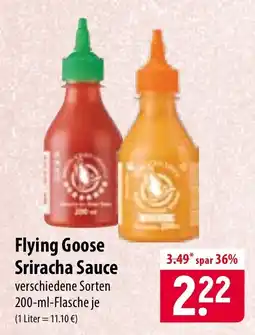 Famila Nord Ost Flying Goose Sriracha Sauce Angebot