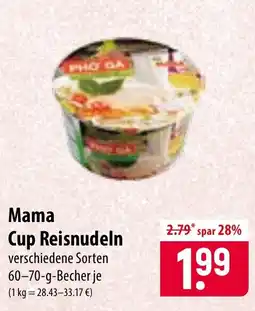 Famila Nord Ost Mama Cup Reisnudeln Angebot