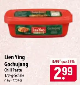 Famila Nord Ost Lien Ying Gochujang Chili Paste Angebot