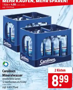 Famila Nord Ost Carolinens Mineralwasser Angebot