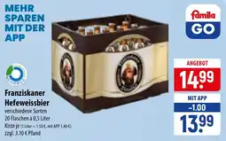 Famila Nord Ost Franziskaner Hefeweissbier Angebot