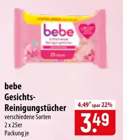 Famila Nord Ost bebe Gesichts-Reinigungstücher Angebot