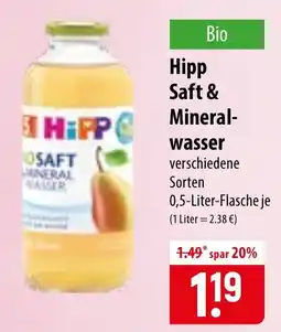 Famila Nord Ost Hipp Saft & Mineralwasser Angebot