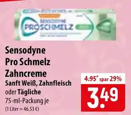 Famila Nord Ost Sensodyne Pro Schmelz Zahncreme Angebot