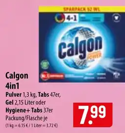Famila Nord Ost Calgon 4in1 Angebot