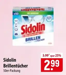 Famila Nord Ost Sidolin Brillentücher Angebot