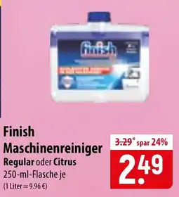 Famila Nord Ost Finish Maschinenreiniger Angebot