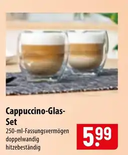 Famila Nord Ost Cappuccino-Glas-Set Angebot