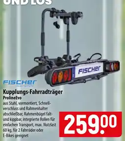Famila Nord Ost Fischer Kupplungs-Fahrradträger ProlineEvo Angebot
