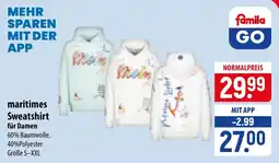Famila Nord Ost maritimes Sweatshirt für Damen Angebot