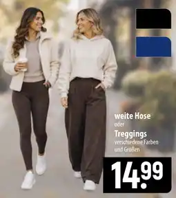 Famila Nord Ost weite Hose oder Treggings Angebot