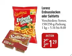 Galeria Markthalle Lorenz Erdnusslocken oder Saltletts Angebot