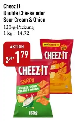 Galeria Markthalle Cheez It Double Cheese oder Sour Cream & Onion Angebot