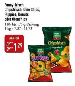 Galeria Markthalle Funny-frisch Chipsfrisch, Chio Chips, Flippies, Donuts oder Ofen chips Angebot