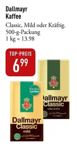 Galeria Markthalle Dallmayr Kaffee Classic Angebot