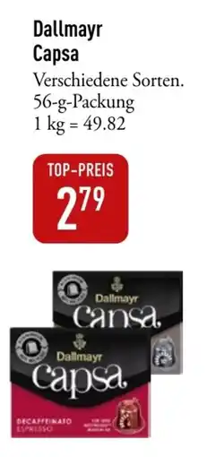 Galeria Markthalle Dallmayr Capsa Angebot