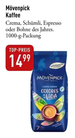 Galeria Markthalle Mövenpick Kaffee Angebot