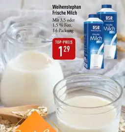 Galeria Markthalle Weihenstephan Frische Milch Angebot