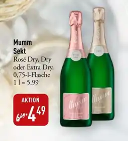 Galeria Markthalle Mumm Sekt Angebot