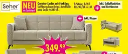Möbel Boss Seher Garnitur Linden mit Funktion - 3-Sitzer Angebot