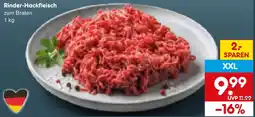 Netto Marken-Discount Rinder-Hackfleisch Angebot